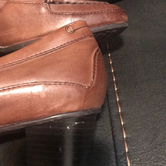 At John Bay Leather Brown Heels - Picture 6 of 6